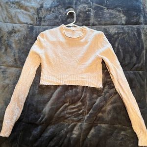 Cream cropped sweater